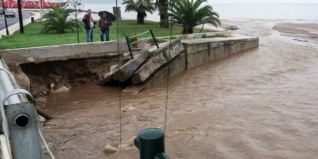 Κακοκαιρία: Οχυρώνονται Θάσος και Χαλκιδική ενόψει του Γηρυόνη