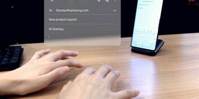 Samsung SelfieType: Το εικονικό πληκτρολόγιο αποκαλύπτεται στο CES 2020