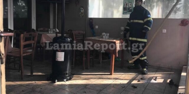 Λαμία: Έβαλε φωτιά σε μαγαζί, γιατί αρνήθηκαν να του σερβίρουν αλκοόλ