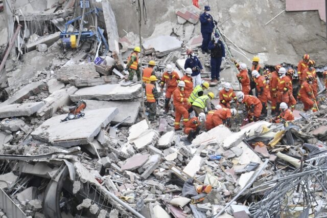 Στους 26 οι νεκροί από την κατάρρευση ξενοδοχείου στην Κίνα