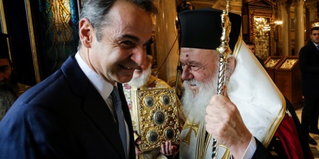 Ο πρωθυπουργός ευχαρίστησε τον Αρχιεπίσκοπο για τη βοήθεια της εκκλησίας