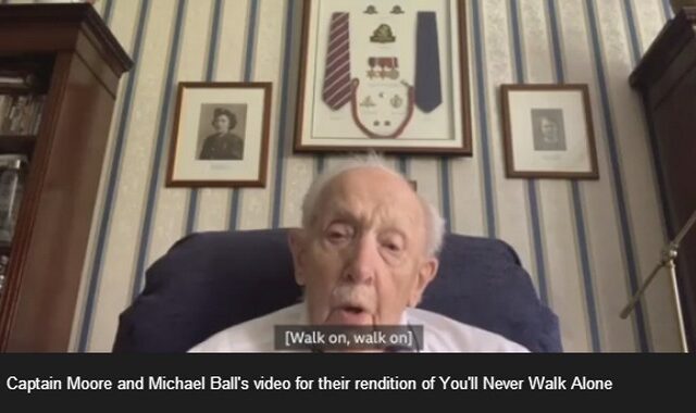 Βρετανία: Ο σούπερ παππούς τραγουδάει το You’ll Never Walk Alone για να βοηθήσει το NHS