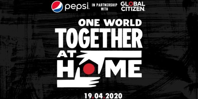 Η Pepsi συμμετέχει στην παγκόσμια πρωτοβουλία Global Citizen, One World: Together At home