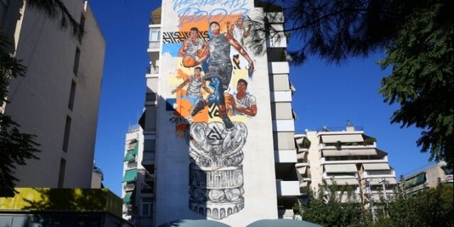 Ο δήμος Αγίας Βαρβάρας “ντύνεται” με γκράφιτι