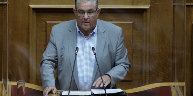 Κουτσούμπας: ”Η κυβερνητική ρύθμιση για τους συνταξιούχους συνιστά κλοπή”