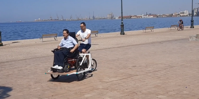Θεσσαλονίκη: Το πρώτο ποδήλατο για ΑμεΑ στην πόλη