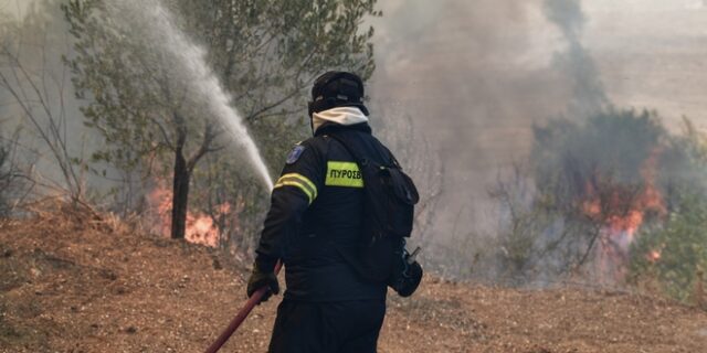 Φωτιά στο Ηράκλειο Κρήτης