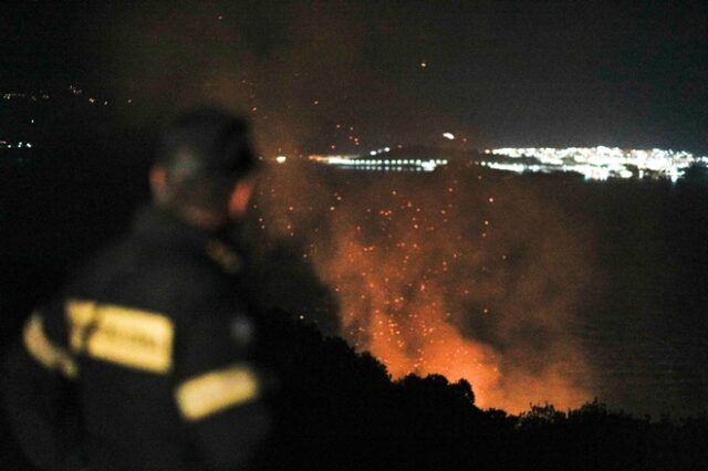 Φωτιά στην Κέρκυρα: Περισσότερα από 200 στρέμματα δασικής έκτασης κάηκαν στον Ερημίτη