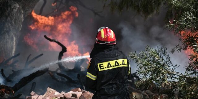 Κρήτη: Μαίνεται η φωτιά στο Σέλινο – Ολονύχτια μάχη έδωσαν οι πυροσβέστες