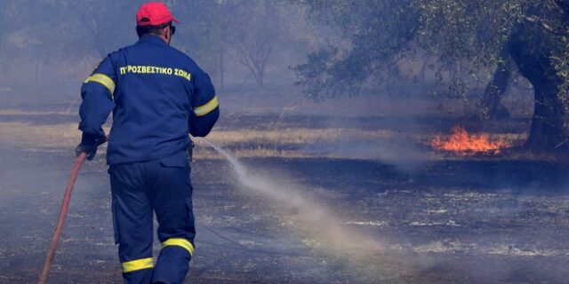 Ανάβυσσος: Οριοθετήθηκε η φωτιά – Όλοι οι κάτοικοι στα σπίτια τους