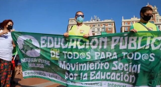 Ισπανία: Διαδηλώσεις για το άνοιγμα των σχολείων