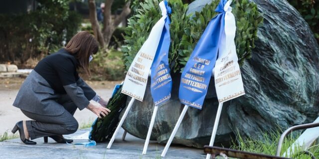 Σακελλαροπούλου από το Πολυτεχνείο: “Η εξέγερση καθόρισε την πιο προοδευτική περίοδο της σύγχρονης ιστορίας”