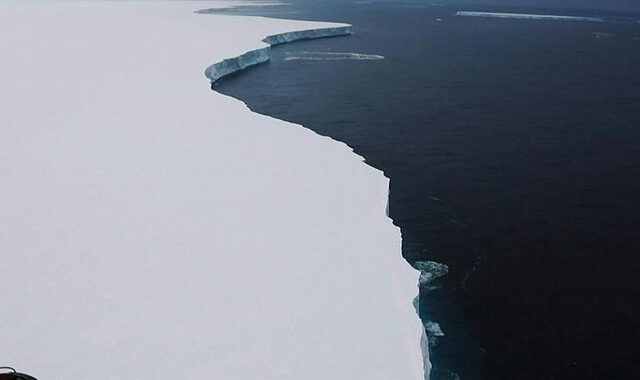 Αυτό είναι το μεγαλύτερο παγόβουνο που έχει καταγραφεί ποτέ