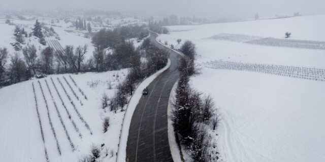 Κακοκαιρία “Λέανδρος”: Προς τα πού κινείται το δεύτερο κύμα του χιονιά