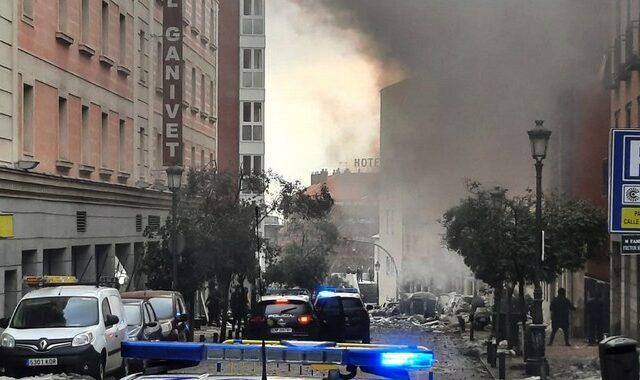 Μαδρίτη: Τέσσερις οι νεκροί από την έκρηξη