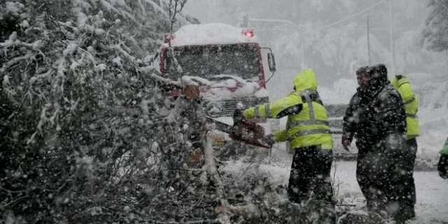 Κακοκαιρία Μήδεια: Σε κατάσταση έκτακτης ανάγκης ο δήμος Διονύσου