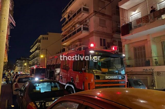 Θεσσαλονίκη: Φωτιά σε σπίτι στην Άνω Πόλη