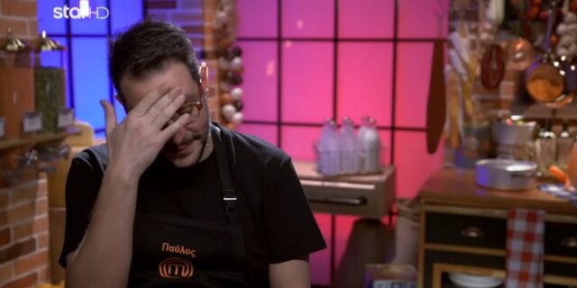 MasterChef 5: Το ξέσπασμα του Παύλου – “Θέλω να αποδείξω ότι μπορώ”