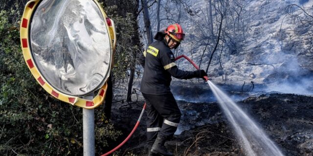 Φωτιά στο Νέο Βουτζά