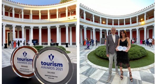 Βράβευση του ξενοδοχείου Mediterranean Palace της Θεσσαλονίκης στα Tourism Awards 2021