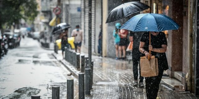 Καιρός: Τοπικά ισχυρές βροχές και καταιγίδες κυρίως στα δυτικά και βόρεια τμήματα