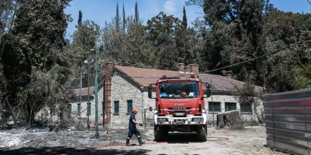 Φωτιά στην Αττική: Βελτιωμένη η κατάσταση