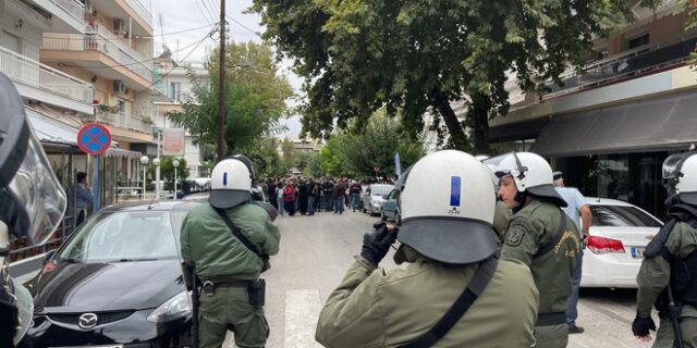 ΕΠΑΛ Σταυρούπολης: Σε κλοιό αστυνομικών δυνάμεων υπό το φόβο νέων επιθέσεων