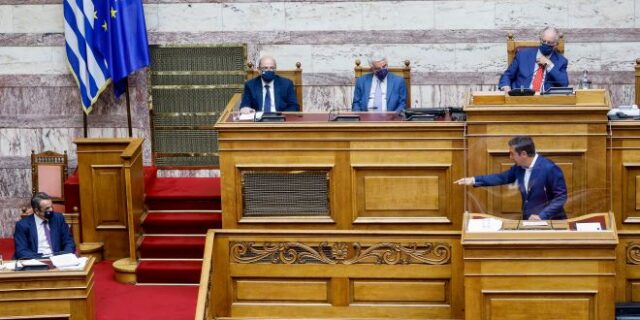 Μετωπική Μητσοτάκη – Τσίπρα για την πανδημία – LIVE EIKONA