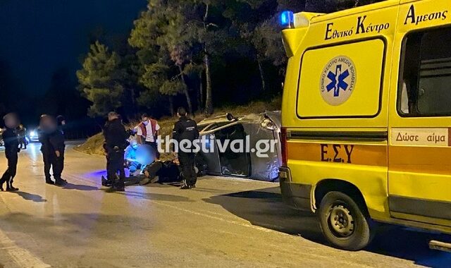 Θεσσαλονίκη: Ένας νεκρός και ένας σοβαρά τραυματίας σε τροχαίο δυστύχημα