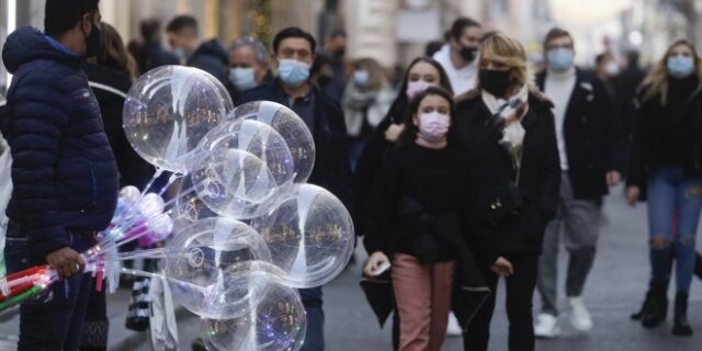 Ιταλία: Μάσκες παντού μέχρι τις 31 Μαρτίου – Πού απαιτείται το “σούπερ Green Pass”