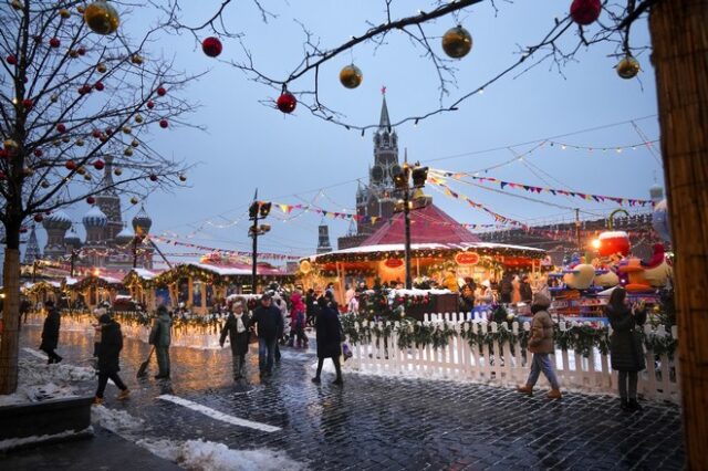 Κορονοϊός – Ρωσία: Κλειστή η Κόκκινη Πλατεία το βράδυ της Πρωτοχρονιάς