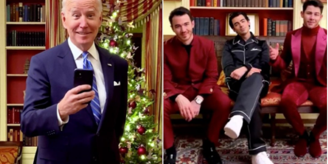 Το Viral βίντεο του Joe Biden με τους Jonas Brothers για την προώθηση των εμβολιασμών