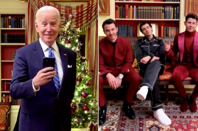 Το Viral βίντεο του Joe Biden με τους Jonas Brothers για την προώθηση των εμβολιασμών