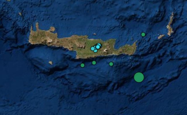 Κρήτη: Νέος σεισμός 4,1 Ρίχτερ