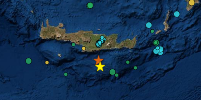 Νέος σεισμός 5,2 Ρίχτερ στην Κρήτη