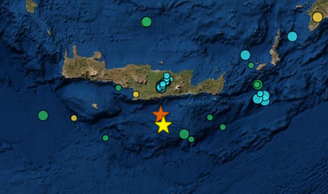 Νέος σεισμός 5,2 Ρίχτερ στην Κρήτη