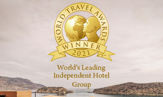Κορυφαία βράβευση για τη Domes Resorts: World Travel Awards 2021 στα «World’s Leading Independent Hotel Group»