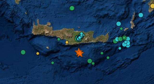 Νέος σεισμός 4,2 Ρίχτερ στην Κρήτη