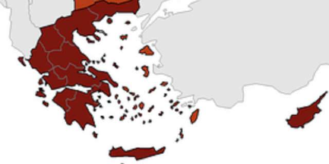 Χάρτης κορονοϊού ECDC: Σε “βαθύ κόκκινο” σχεδόν όλη η Ελλάδα