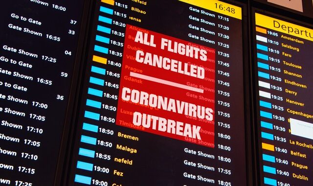 Κορονοϊός: Πάνω από 3.000 πτήσεις ακυρώθηκαν παγκοσμίως το τελευταίο 24ωρο