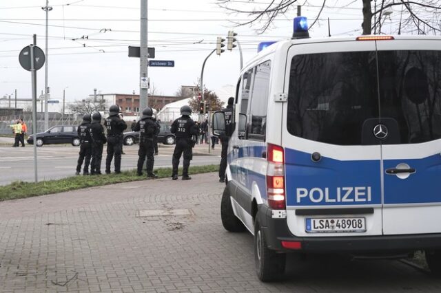 Γερμανία: Επεισόδια στο Μαγδεμβούργο μεταξύ αστυνομικών και διαδηλωτών κατά των μέτρων για τον κορονοϊό