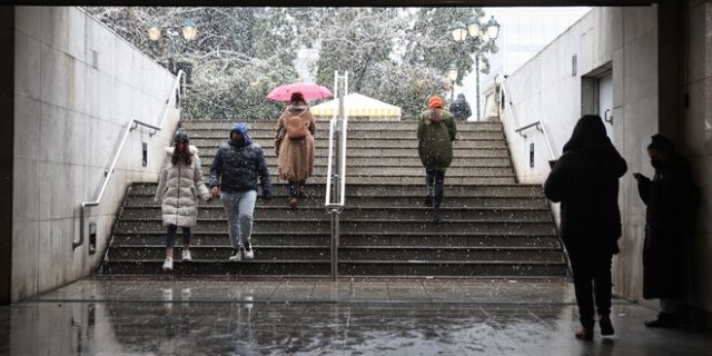 Κακοκαιρία Ελπίδα: Πώς κινούνται μετρό, τραμ και ΗΣΑΠ