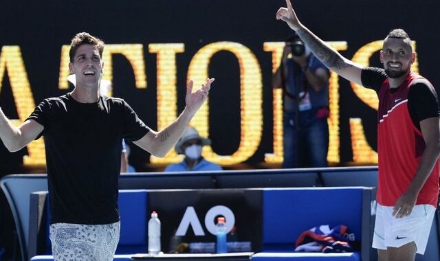 Australian Open: Το σήκωσαν Κοκκινάκης και Κύργιος στο διπλό