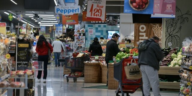 Πληθωρισμός: Ρεκορ 25ετίας με 6,2% τον Ιανουάριο – Εκτόξευση τιμών στα προϊόντα