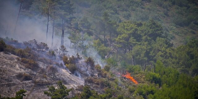 Φωτιές σε Κορινθία και Βόνιτσα