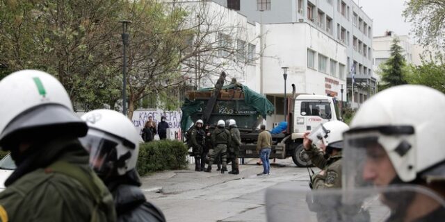 Θεσσαλονίκη: Ισχυρές αστυνομικές δυνάμεις στο ΑΠΘ