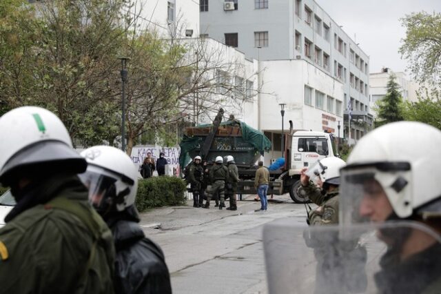 Θεσσαλονίκη: Ισχυρές αστυνομικές δυνάμεις στο ΑΠΘ