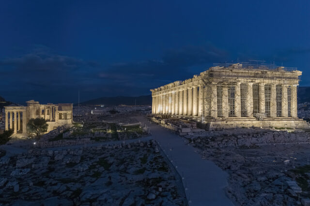 Το κορυφαίο βραβείο φωτιστικού σχεδιασμού LIT Design Award στον νέο φωτισμό της Ακρόπολης