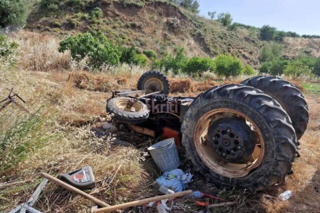 Κρήτη: Νεκρός 85χρονος αγρότης που καταπλακώθηκε από τρακτέρ