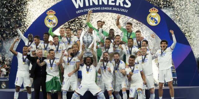 Τελικός Champions League 2022: Η Ρεάλ πρωταθλήτρια Ευρώπης, νίκησε 1-0 την Λίβερπουλ